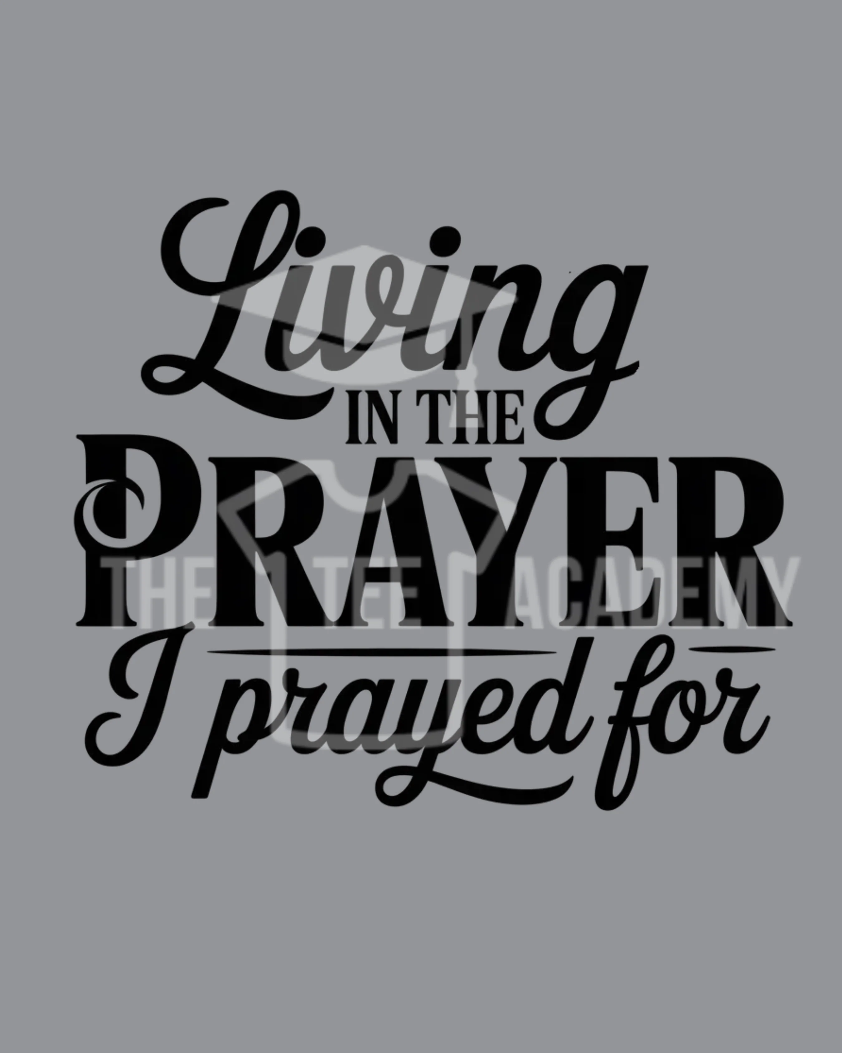 PNG File- Living In The Prayer