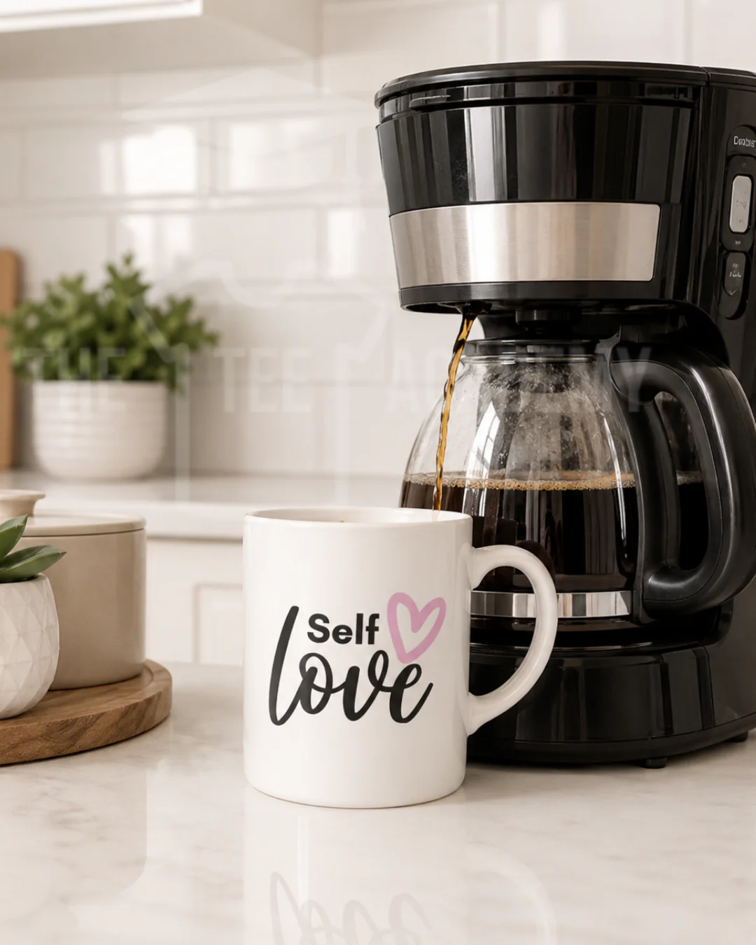 UV DTF Cup Decal- Self Love (Heart)
