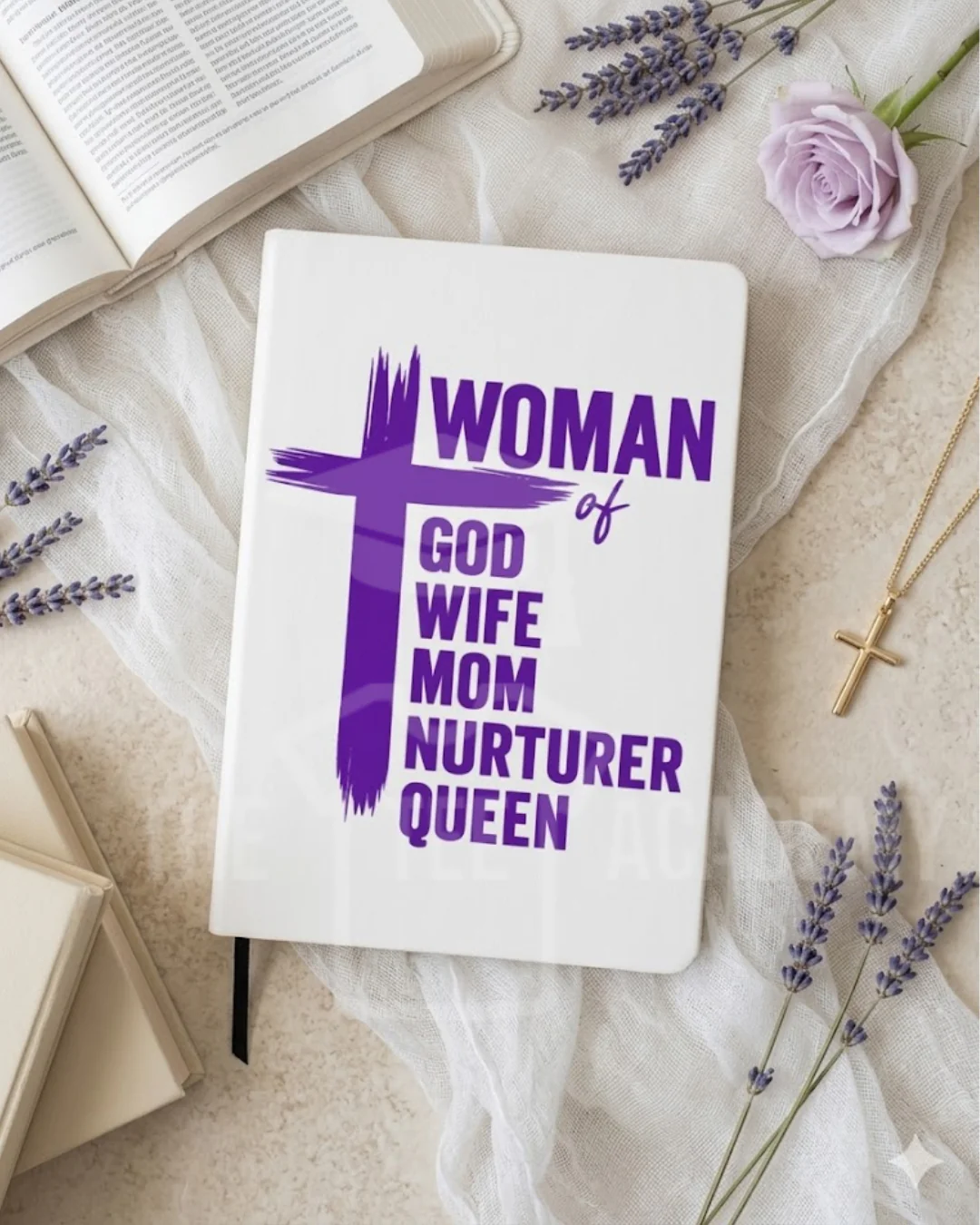 UV DTF Planner/Tumbler Decal- Woman Of God